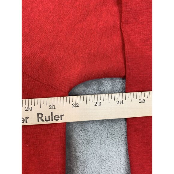 Terrapins Maryland College Park Men's Medium Red Hoodie Loose Fit Under Armour - Picture 4 of 11